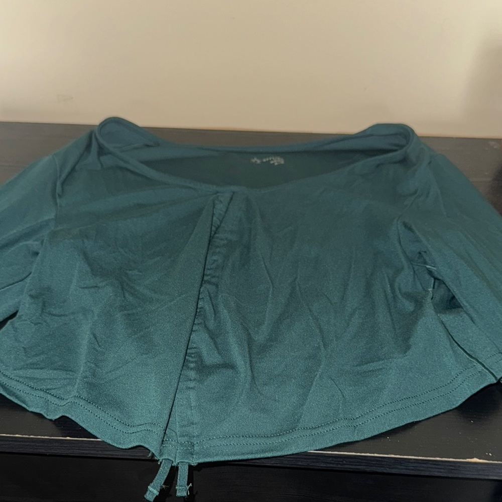 American Eagle Outfitters Teal Top